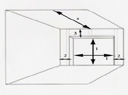 garage door dimensional drawings