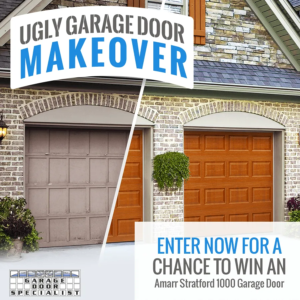 Ugly Garage Door Makeover