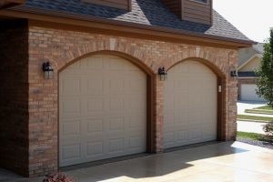 two garage doors