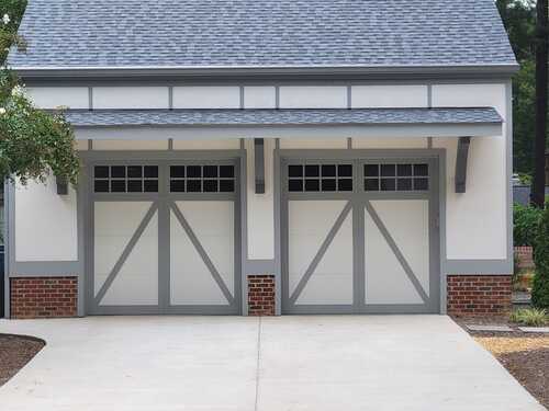 2022’s Most Popular Garage Door Designs - overlay-carriage-garage-doors