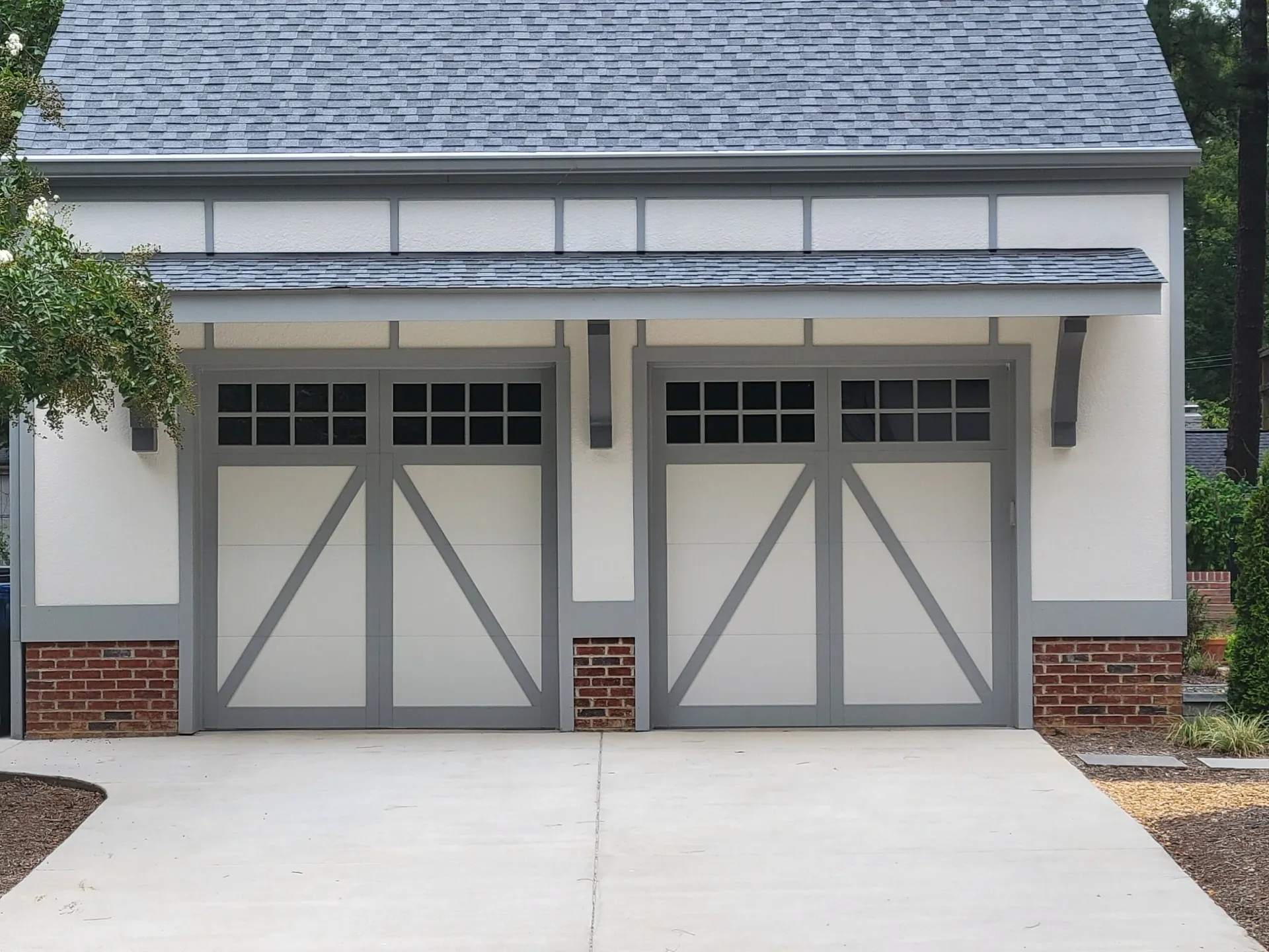 Garage Door Specialist Overlay garage doors in Durham scaled